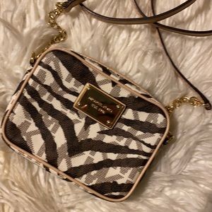 Zebra Michael Kors crossbody bag